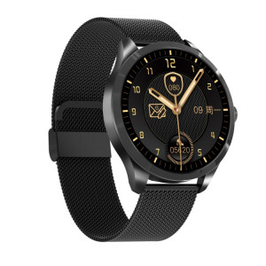Q9L 1,28 pouce IPS Color Screen Smart Watch Smart Smart, Support Suivi de la pression artérielle / Surveillance de la fréquence cardiaque / Surveillance du sommeil (Noir) SH201B37-20