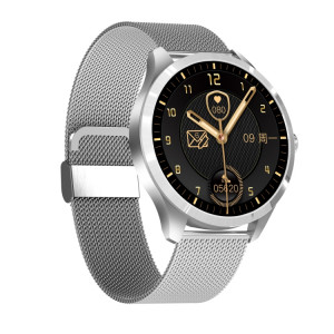 Q9L 1.28 pouces IPS Color Screen Smart Watch Smart Smart, Support Suivi de la tension artérielle / Surveillance de la fréquence cardiaque / Surveillance du sommeil (argent) SH201D1727-20