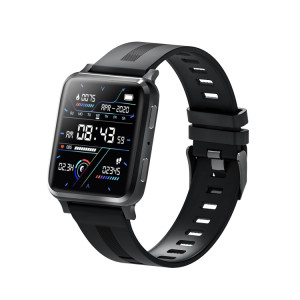F30 1.54 Pouce TFT Ecran tactile IP67 Imperméable Smart Watch, Support Surveillance du sommeil / Surveillance de la fréquence cardiaque / Musique Lecture / Menstrie Cycle Rappel (Noir) SH401A161-20