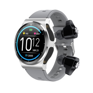 GT69 1,3 pouce IPS écran tactile IP67 Imperméable Bluetooth Ecouteur Smart Watch, Support Surveillance du sommeil / Surveillance de la fréquence cardiaque / Appel Bluetooth (Black Silver Black) SH501C1493-20