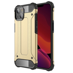 Étui de combinaison Magic Armor TPU + PC pour iPhone 13 (or) SH504C61-20