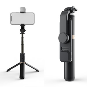 Q03S Remplir le support de téléphonie mobile Bluetooth Selfie de Bluetooth (Noir) SH501A452-20