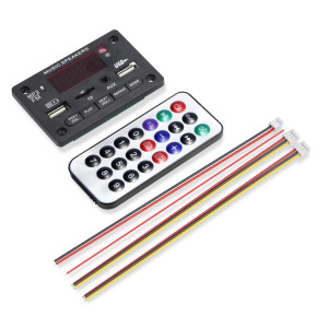 JX-810BT CAR 12V AUDIO PLATEUR DE DÉCODER DE DÉCODEUR FM Radio USB, avec Bluetooth / Télécommande / Enregistrement SH76981819-20