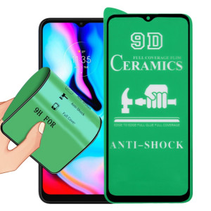 Pour Motorola Moto E7 Plus Film céramique complet à l'écran complet 9D SH02111516-20