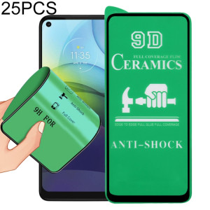 Pour Motorola Moto G9 Power 25 PCS 9D Plein écran Film Céramique Colle Colle SH04041111-20