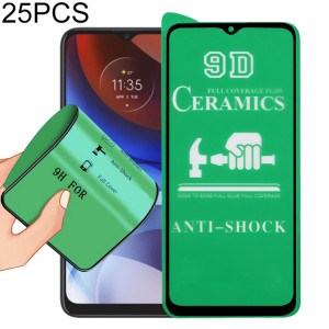 Pour Motorola Moto E7 Power / E7i Power 25 pcs 9D Plein écran Film Ceramic Colle SH04121454-20
