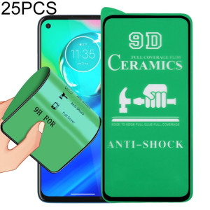 Pour Motorola Moto G8 Power 25 pcs 9D Plein écran Colle Ceramique Film SH0417689-20