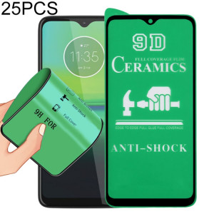 Pour Motorola Moto G8 Play 25 pcs 9D Film en céramique en plein écran complet SH04181237-20