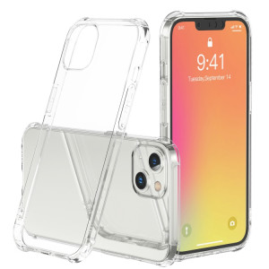 Bouclier de protection anti-chenille Lesudesign Rhino Série TPU TPU TRANSPARENT TRANSPERENT Cas de protection avec une conception de conversion sonore pour iPhone 13 (transparent) SH602A1915-20