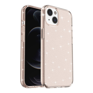 Étui de protection en poudre de paillettes Terminator antichoc pour iPhone 13 (or) SH902C276-20