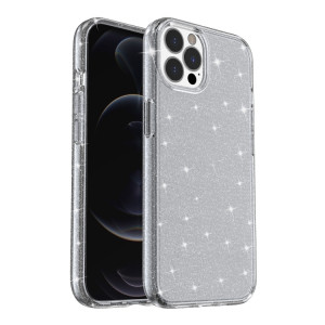 Étui de protection de la poudre de paillettes Terminator antichoc pour iPhone 13 Pro (gris) SH903B1237-20