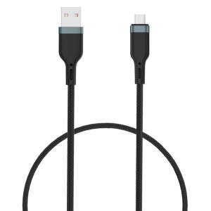 WIWU PT03 USB au câble de données Platinum USB micro USB, longueur de câble: 1,2 m (noir) SW701A770-20