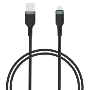 WIWU PT03 USB à micro USB Platinum Data Cable Data, Longueur du câble: 2M (Noir) SW702A36-20