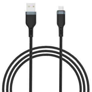 WIWU PT03 USB au câble de données Platinum de micro USB, longueur de câble: 3m (noir) SW703A375-20