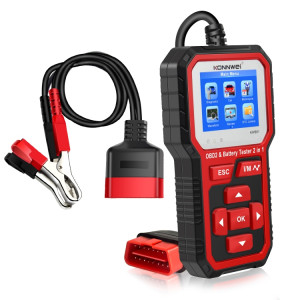 Konnwei KW681 Voiture 2,4 pouces TFT Screen ABD Diagnostic de défaut + Testeur de batterie 6V-12V Support 9 langues SK8353387-20
