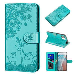 Cas de gaufrage SIKA Pattern Horizontal Flip PU Coque en cuir PU avec support et carte de portefeuille et cadre de portefeuille et photo pour iPhone 13 Pro (Vert) SH113B1580-20