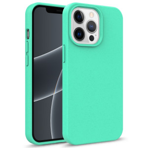 Matériau de paille de la série STARRY SERIES + CAS DE PROTECTION TPU pour iPhone 13 (Vert) SH802E1156-20