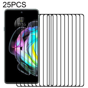 Pour Motorola Edge 20 25 pcs Film de verre trempé en plein écran SH2401765-20