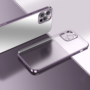 Etui de protection TPU ultra-mince de l'électroplastie Sulada pour iPhone 13 Pro (violet) SS803D1046-20