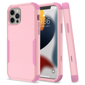 TPU TPU + TPU + PC Commuter TPU + PC pour iPhone 13 Pro (rose) SH003E606-20