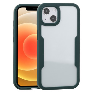 Acylique + TPU 360 degrés Couverture complète Cas de protection antichoc pour iPhone 13 (Vert) SH002A1026-20
