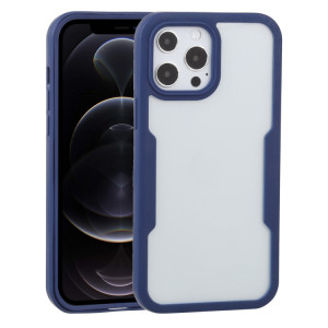 Acrylique + TPU 360 degrés Couverture complète Cas de protection antichoc pour iPhone 13 Pro (Bleu) SH003B1103-20
