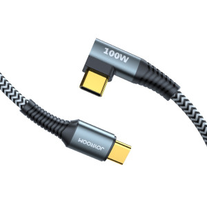 Joyroom S-1550N12 Topspeed Series 100W USB-C / Type-C sur le câble de données de charge rapide USB-C / TYPE-C de type C / C / C / C / Cable Longueur: 1,5 m (gris) SJ701A1971-20