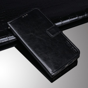 Edewei Crazy Horse Texture Horizontale Flip Cuir Case avec porte-cartes et portefeuille pour iPhone 13 (noir) SI802A993-20