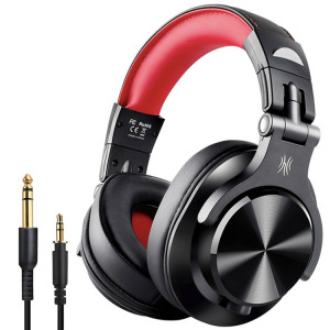 Casque stéréo sans fil Bluetooth sans fil Bluetooth sur la tête rouge Noir A70 SO0202694-20