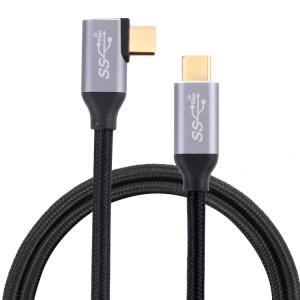 Câble de données de transmission du coude USB-C / type C / C / C / C / C / C / C / C / Cable Longueur de câble: 1,5 m SH8303621-20