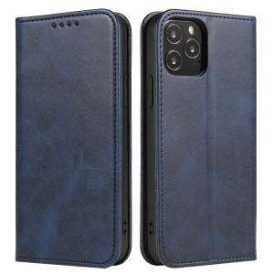 Texture mollet Horizontal Horizontal Horizontal Boîtier avec porte-cartes et portefeuille pour iPhone 13 Pro Max (Bleu) SH204D1699-20