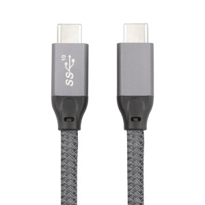 100W USB-C / TYPE-C Mâle à USB-C / Type-C Câble de données de la fonction Full-Fonction avec effet électronique, Longueur du câble: 0.5m SH26011824-20