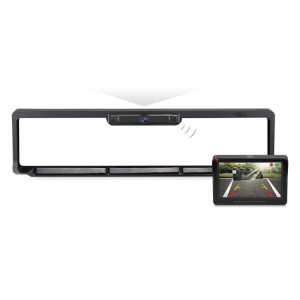 Voiture PZ621-W 4,3 pouce Vidéo sans fil solaire solaire solaire SH1735568-20