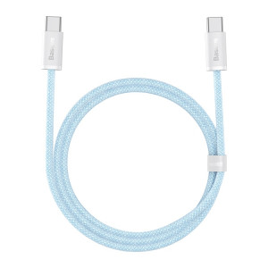 BASEUS CALD000203 Série dynamique 100W USB-C / TYPE-C sur le câble de données de charge rapide USB-C / C / C / C / C / C / Cable Longueur: 1m (bleu) SB501B769-20