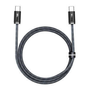 BASEUS CALD000216 Série dynamique 100W USB-C / TYPE-C sur le câble de données de charge rapide USB-C / C / C / C / C, Longueur du câble: 1m (bleu gris foncé) SB501C808-20
