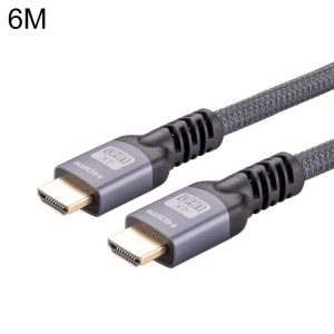 HDMI 2.0 Homme à HDMI 2.0 Câble de tresses de tressa 4K à ultra-HD, longueur de câble: 6m (gris) SH806A976-20