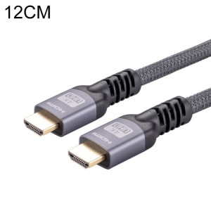 HDMI 2.0 Mâle à HDMI 2.0 Câble de tresses de tresses 4K à ultra-HD, longueur de câble: 12m (gris) SH809A1203-20