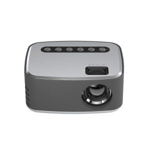 T20 320x240 400 Lumens Portable Home Cinéma LED HD Projecteur Numérique, Version de Base US Plug(Argent) SH201B267-20
