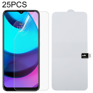 Pour Motorola Moto E20 25 PCS Protecteur de l'écran Plein écran Film d'hydrogel anti-explosion SH61221695-20