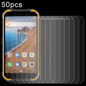 Pour Ulefone Armor x6 50 pcs 0.26mm 9H 2.5D Verre trempé SH4901151-20