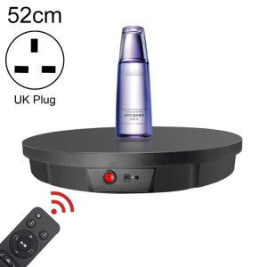 Télécommande de 52 cm Triffret rotative à rotation électrique Stand Stand de prise de vue vidéo PLATEAUTABLE, Plug-in Power, POWER Bouchon: UK Plug (Noir) SH604A64-20