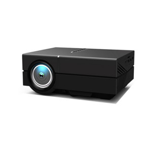 YG450 1280x720 1500 Lumens Portable Home Theater LED Projecteur HD, Type de fiche: Fiche AU TRANC (Noir) SH504A316-20