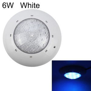 Applique murale de piscine en plastique ABS 6W lumière sous-marine (blanc) SH401B330-20