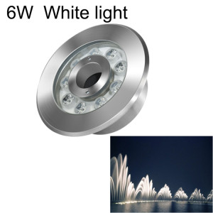 Lampe de fontaine sous-marine en acier inoxydable à anneau de paysage 6W LED SH001A949-20