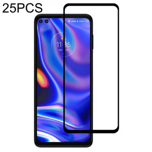 25 PCS PRODUCTION DE COUVERTURE DE COUVERTURE DE COUVERTURE DE COUVERTURE DU PRODUIT DE VERRE TRENDÉ POUR MOTOROLA ONE 5G UW SH45061130-20