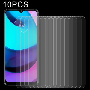 10 PCS 0.26mm 9H 2.5D Film de verre trempé pour Motorola Moto E20 SH70031628-20