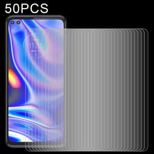 50 pcs 0.26mm 9h 2.5d film de verre trempé pour Motorola One 5G UW SH95051045-20