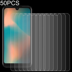 50 pcs 0.26mm 9h 2.5d film de verre trempé pour Motorola Moto P40 Play SH5937538-20