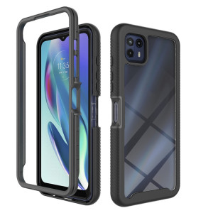 Pour Motorola Moto G50 5G Starry Sky School Color Series Coque PC + TPU (Noir) SH204A226-20