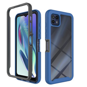 Pour Motorola Moto G50 5G Starry Sky School Color Série PC + TPU Coque Téléphone (Bleu royal) SH204D1783-20
